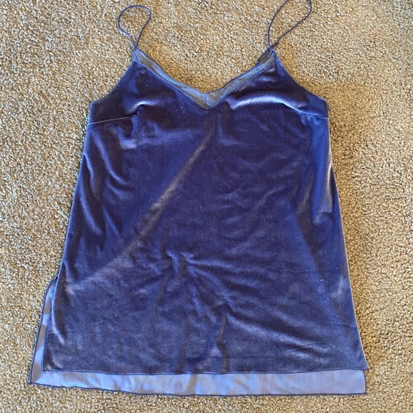 Free People Tops - Free People Velvet Tank Top